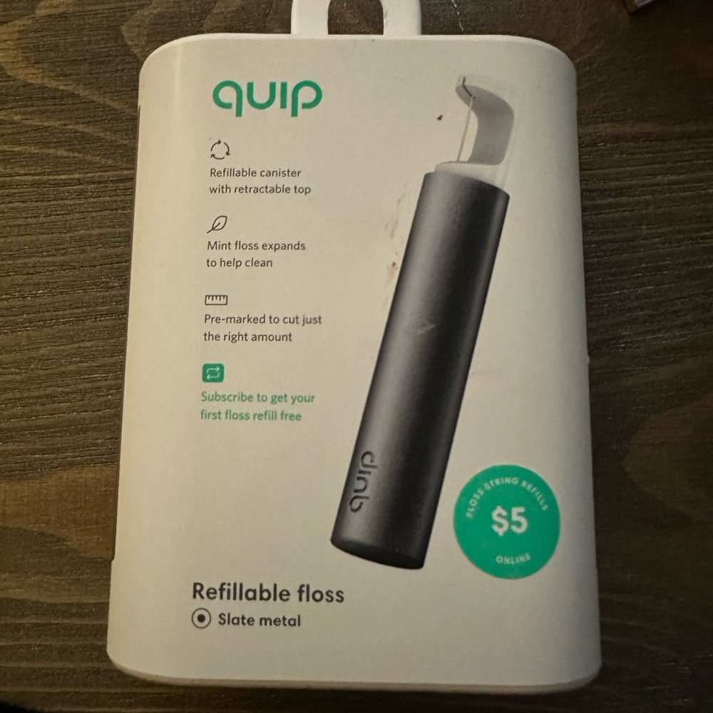 Quip refillable floss